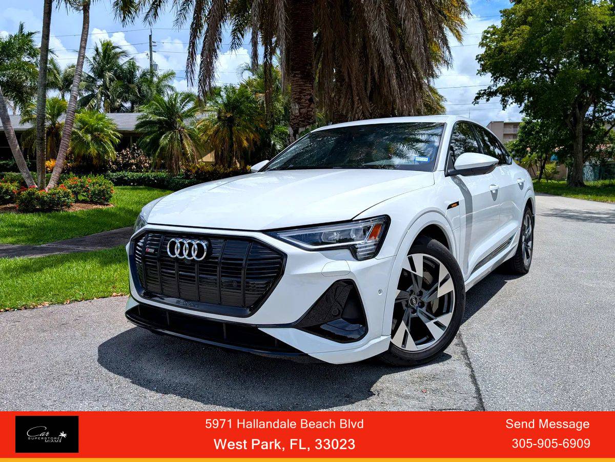 2022 Audi e-tron S line Premium — SUV — 10,056 mi — West Park, FL