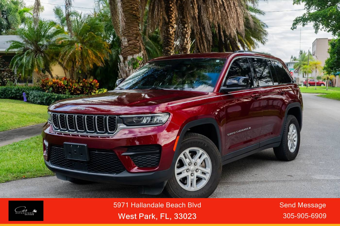 2023 Jeep Grand Cherokee Laredo — SUV — 71,941 mi — West Park, FL