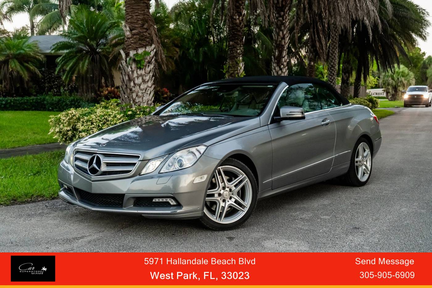 2011 Mercedes-Benz E-Class E 350 — Convertible — 89,845 mi — West Park, FL