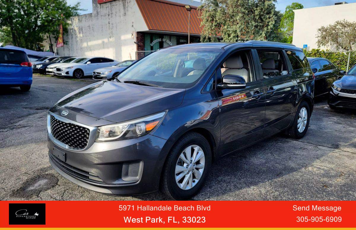2016 Kia Sedona LX — Minivan — 99,855 mi — West Park, FL