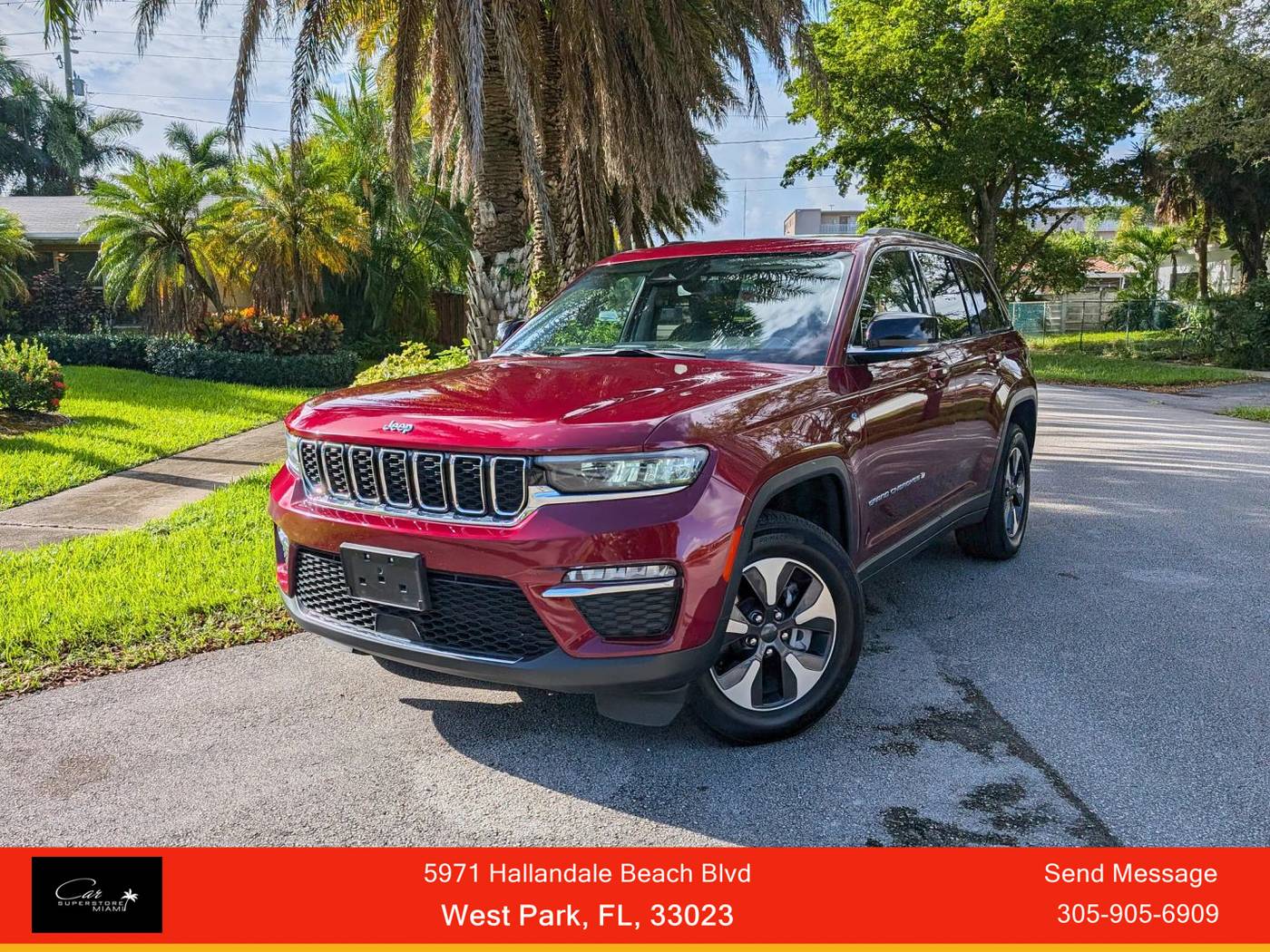 2023 Jeep Grand Cherokee 4xe — SUV — 46,326 mi — West Park, FL