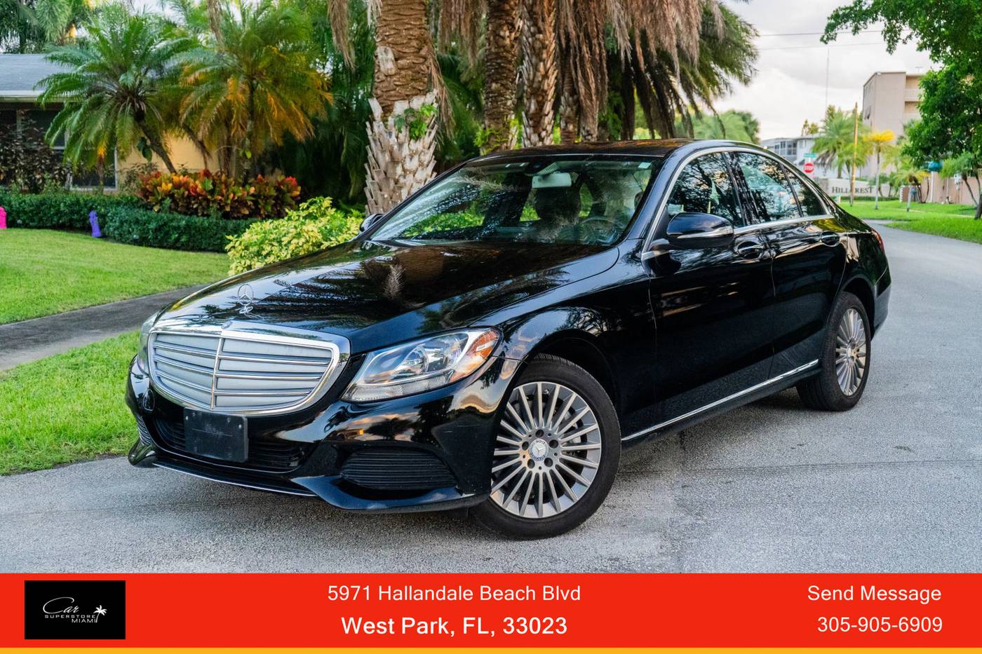 2015 Mercedes-Benz C-Class C 300 — Sedan — 75,098 mi — West Park, FL