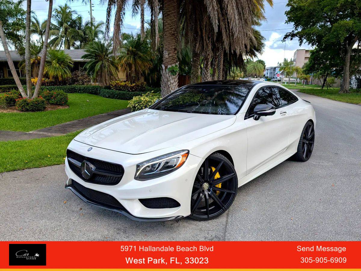 2015 Mercedes-Benz S-Class S 550 — Coupe — 31,280 mi — West Park, FL