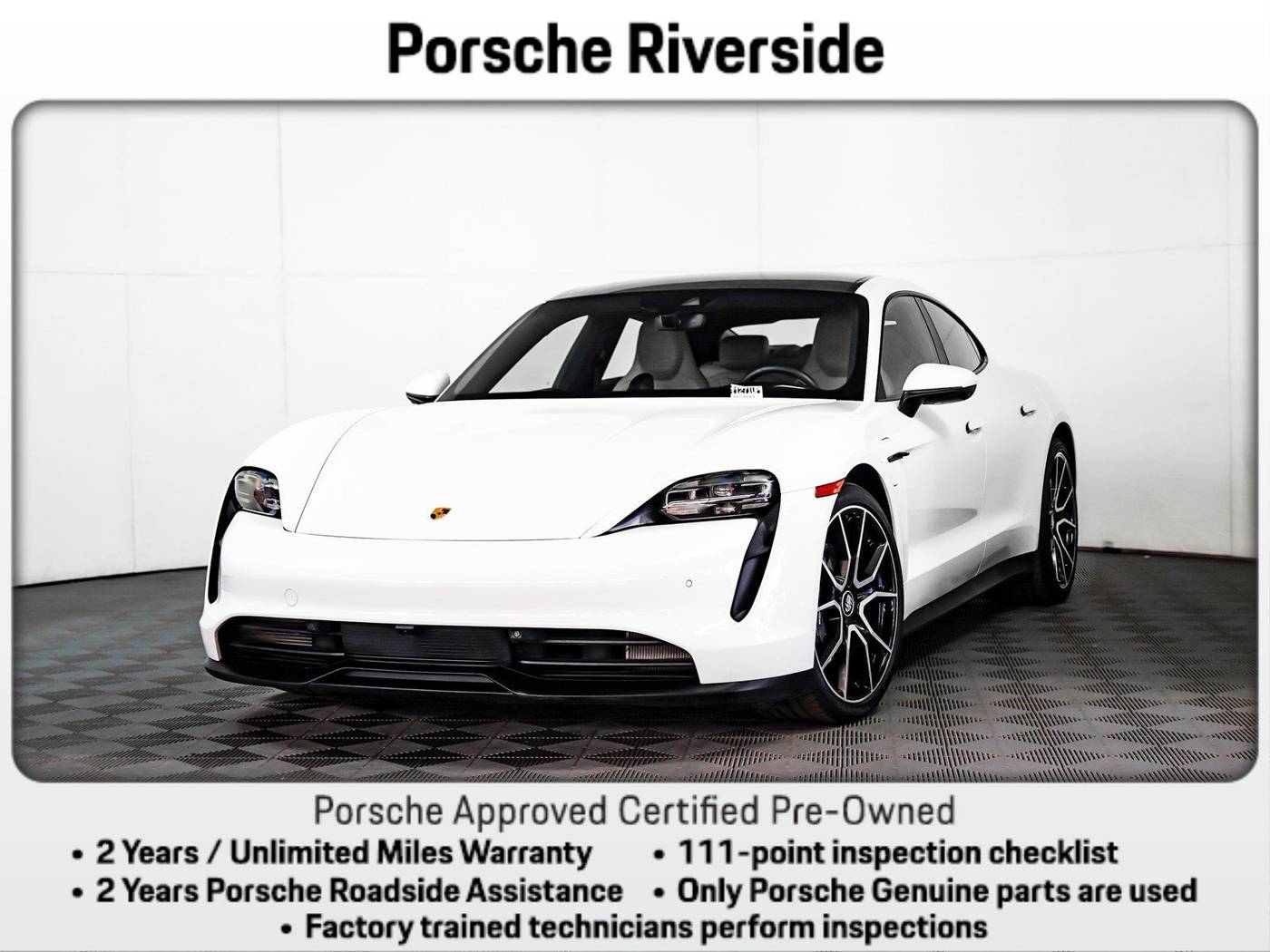 2023 Porsche Taycan Standard — Sedan — 20,299 mi — Riverside, CA