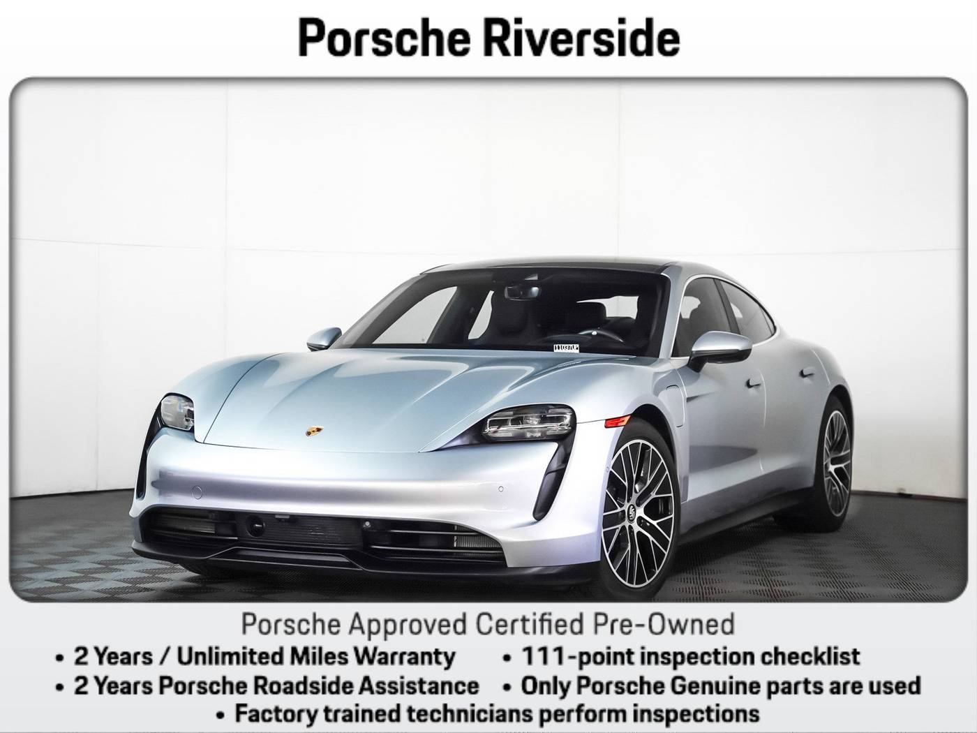 2022 Porsche Taycan Standard — Sedan — 39,139 mi — Riverside, CA