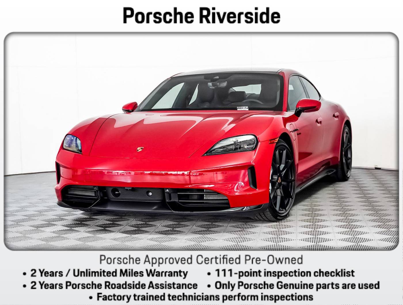 2025 Porsche Taycan GTS — Sedan — 12 mi — Riverside, CA