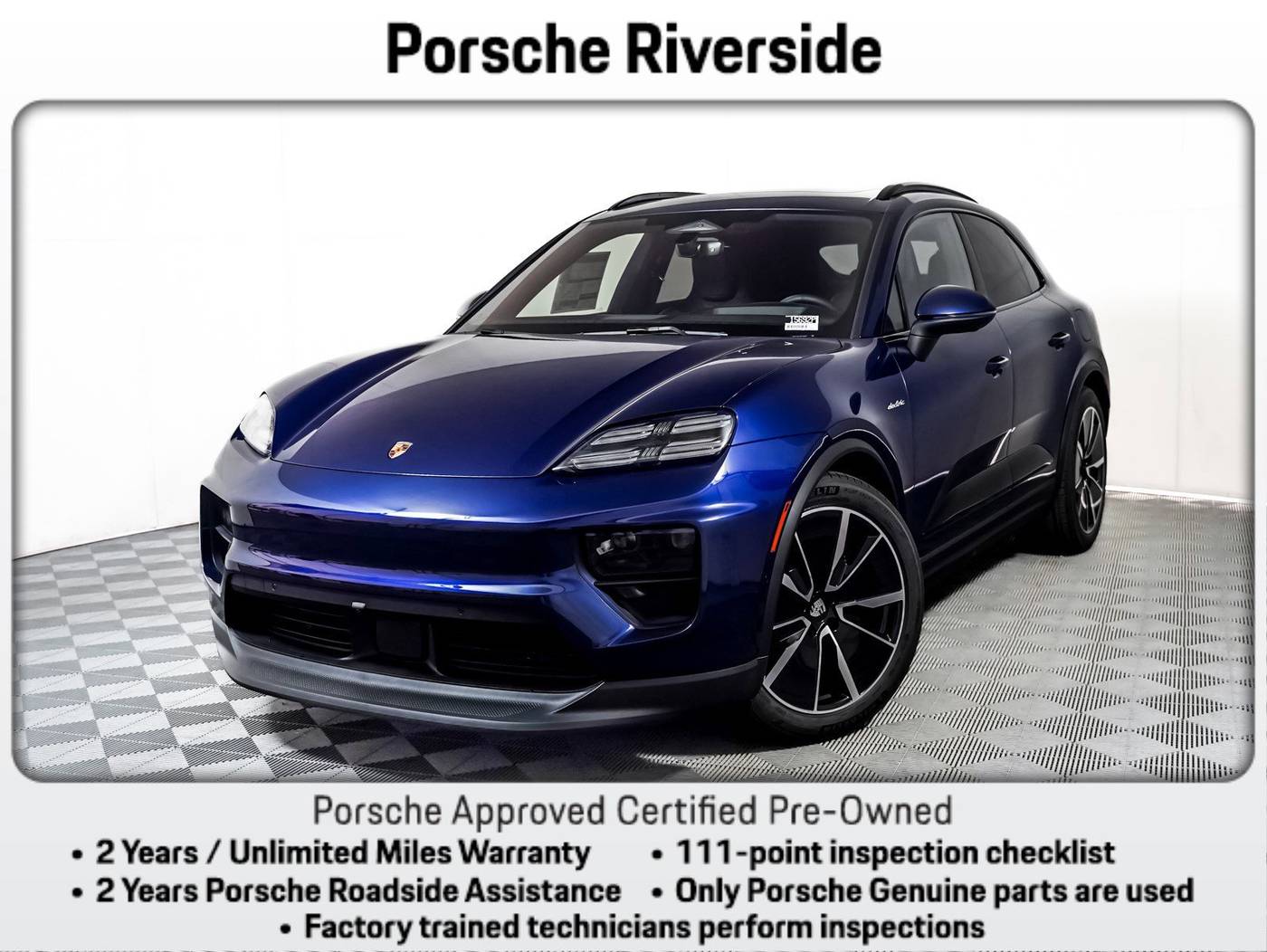2024 Porsche Macan Electric 4 — SUV — 20 mi — Riverside, CA