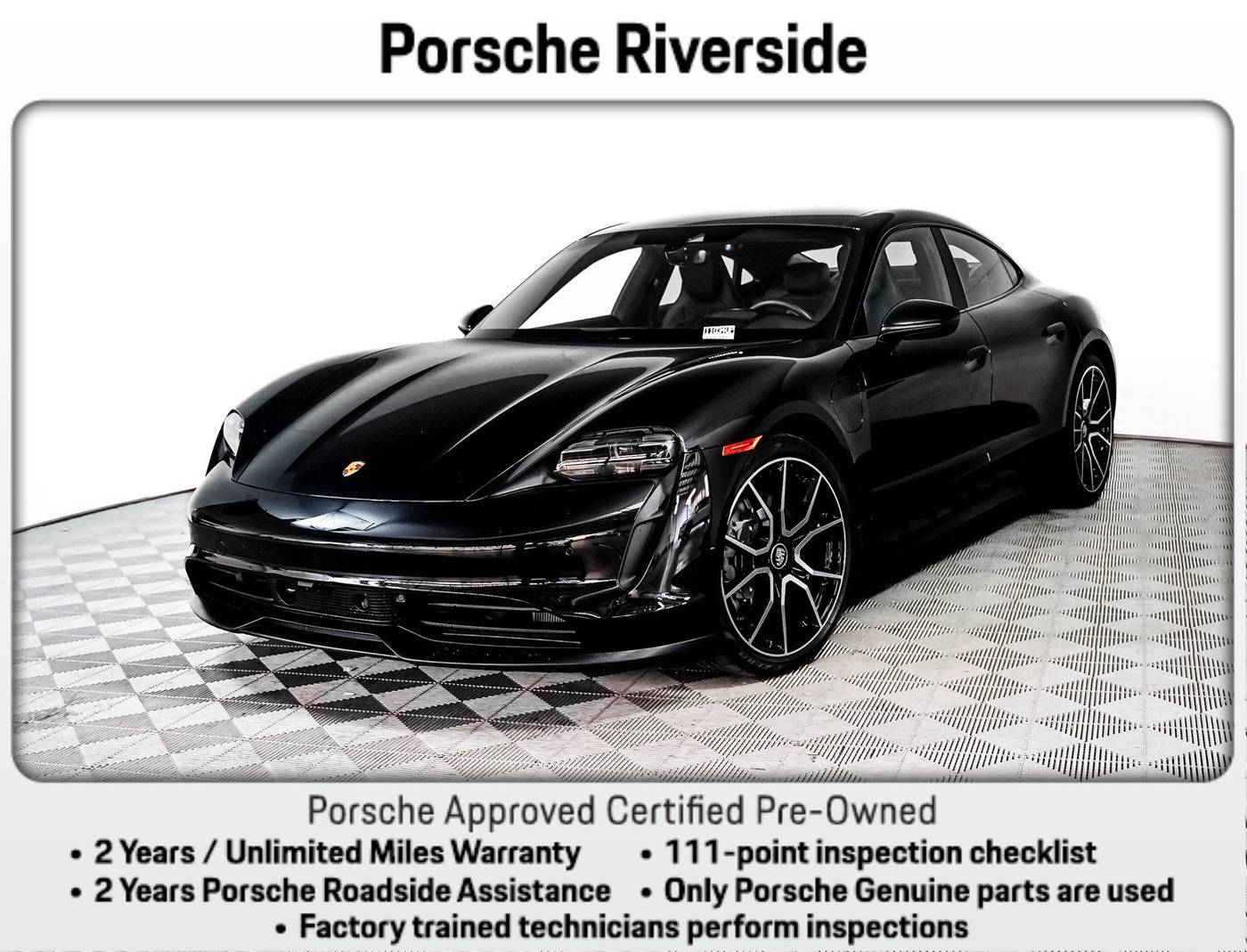 2024 Porsche Taycan Standard — Sedan — 4,325 mi — Riverside, CA
