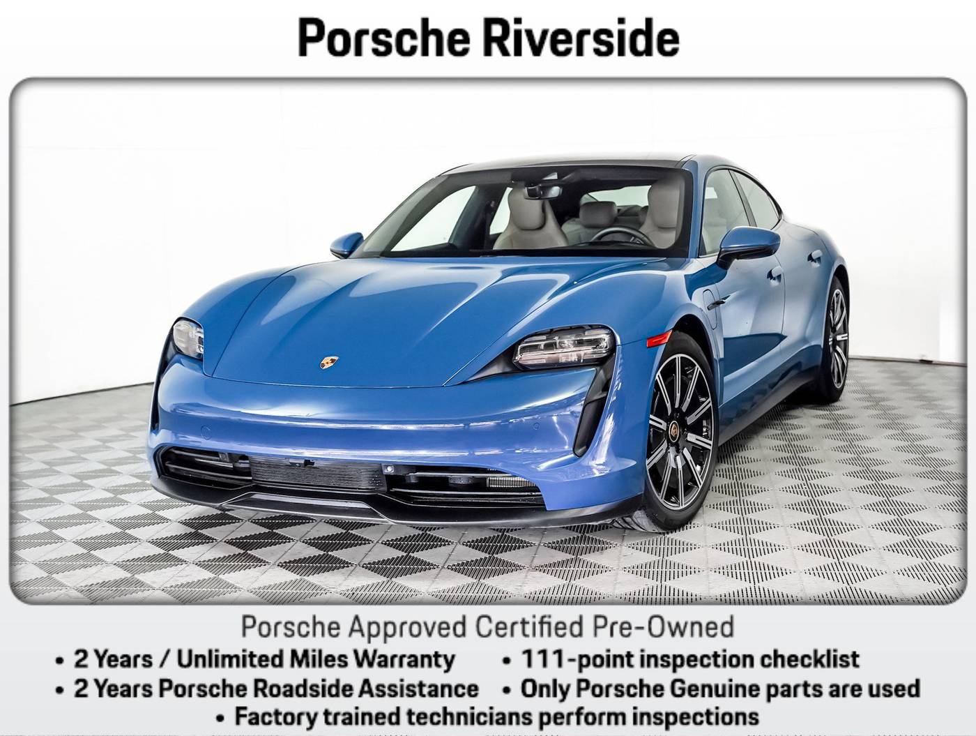 2023 Porsche Taycan Standard — Sedan — 34,350 mi — Riverside, CA