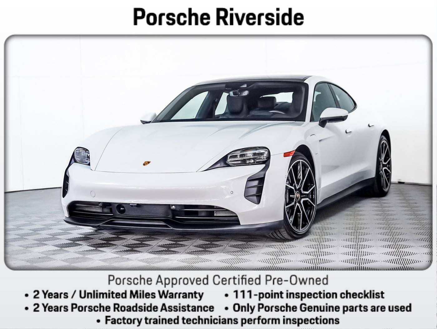 2023 Porsche Taycan Standard — Sedan — 10,155 mi — Riverside, CA