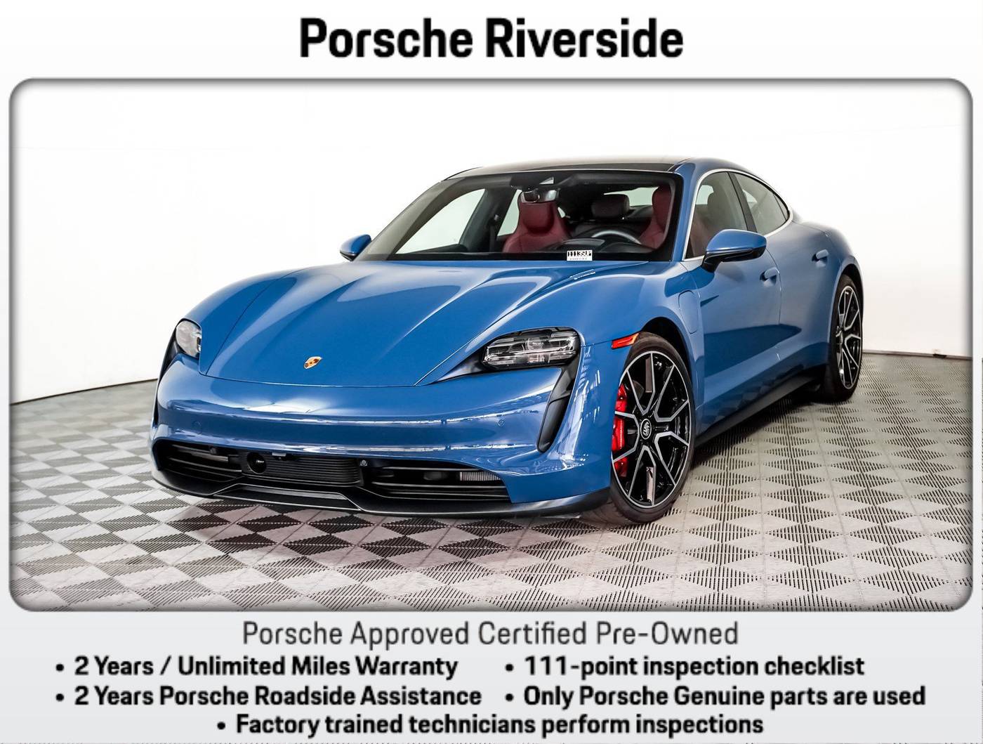 2022 Porsche Taycan 4S — Sedan — 10,345 mi — Riverside, CA