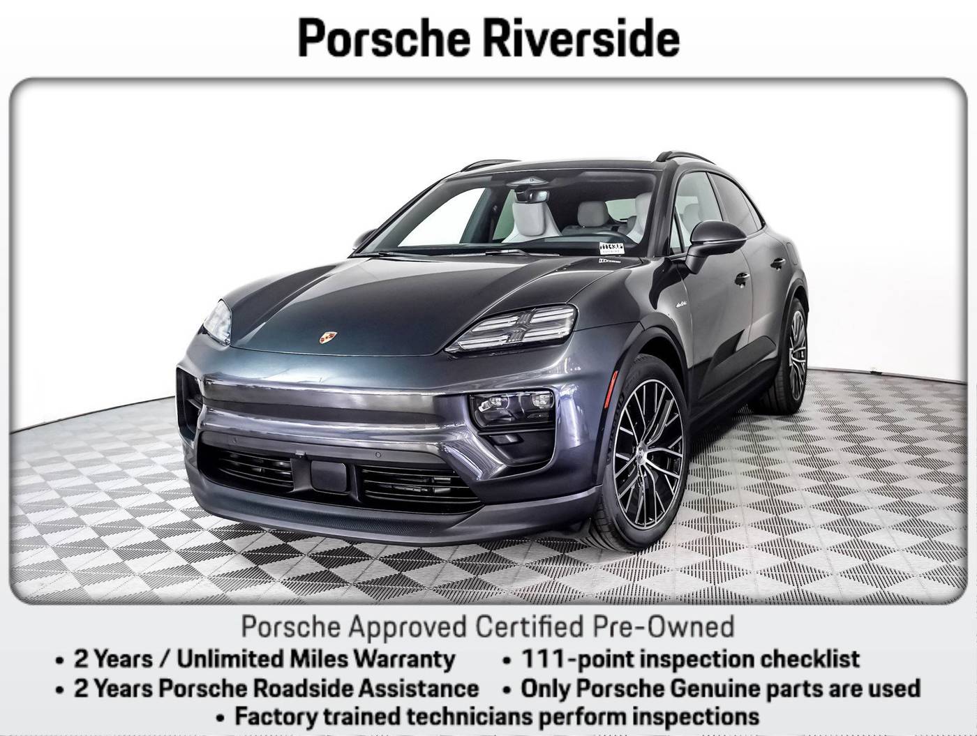 2024 Porsche Macan Electric 4 — SUV — 2,357 mi — Riverside, CA