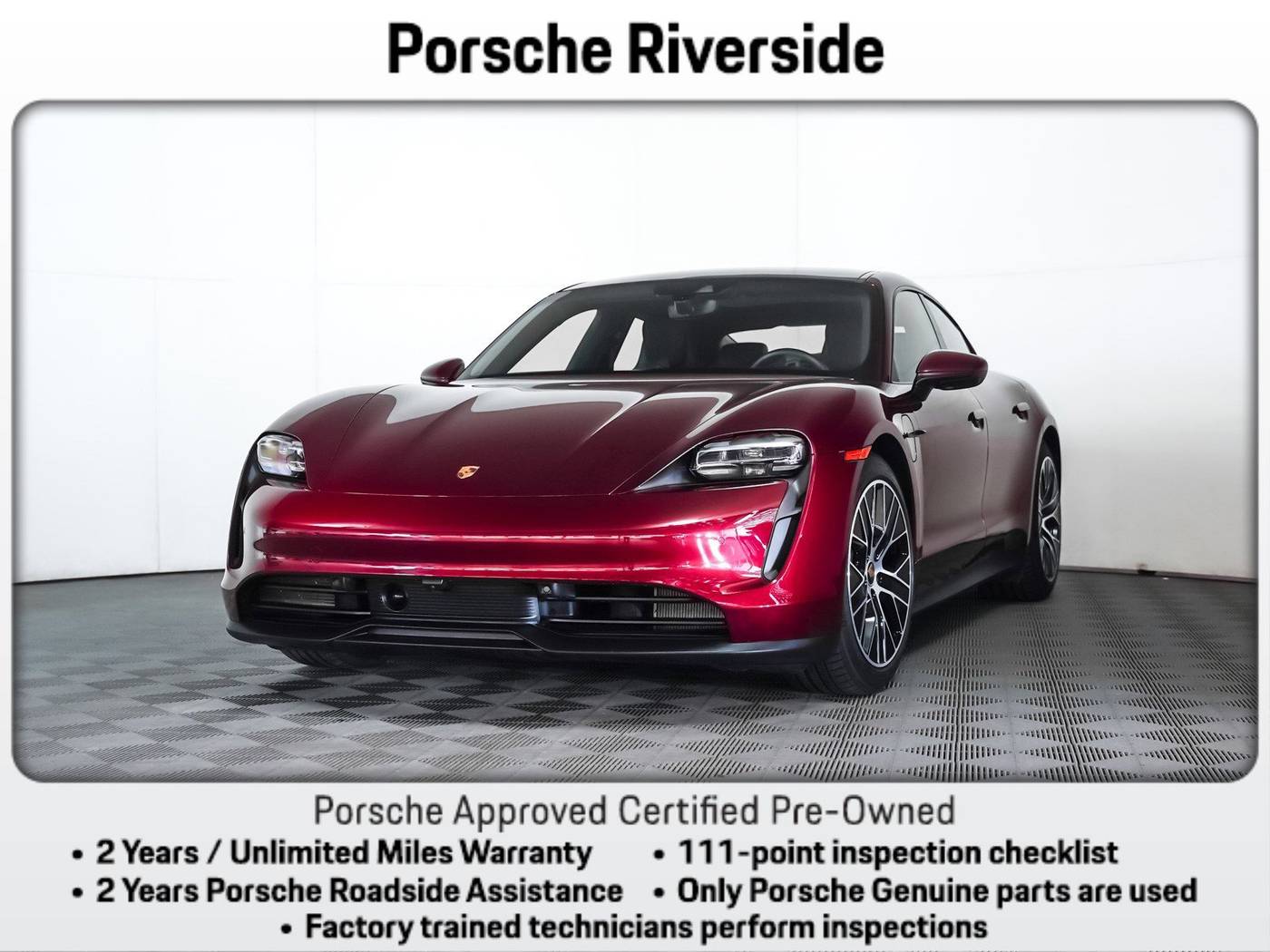 2022 Porsche Taycan Standard — Sedan — 16,316 mi — Riverside, CA