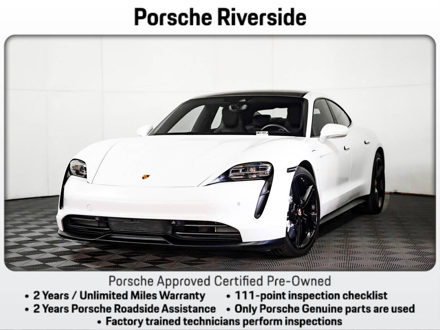 2023 Porsche Taycan Standard — Sedan — 17,048 mi — Riverside, CA