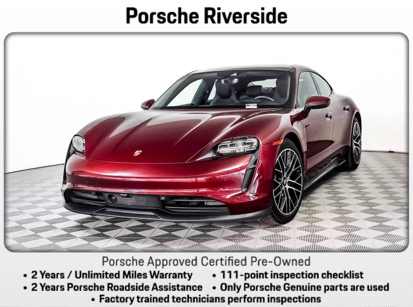 2022 Porsche Taycan Standard — Sedan — 27,427 mi — Riverside, CA