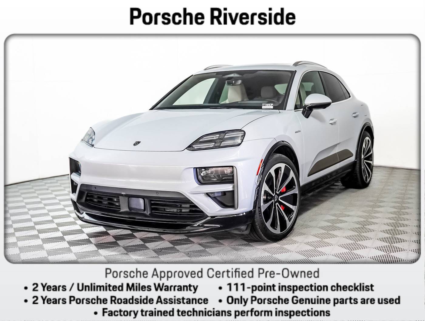 2024 Porsche Macan Electric Turbo — SUV — 4,333 mi — Riverside, CA
