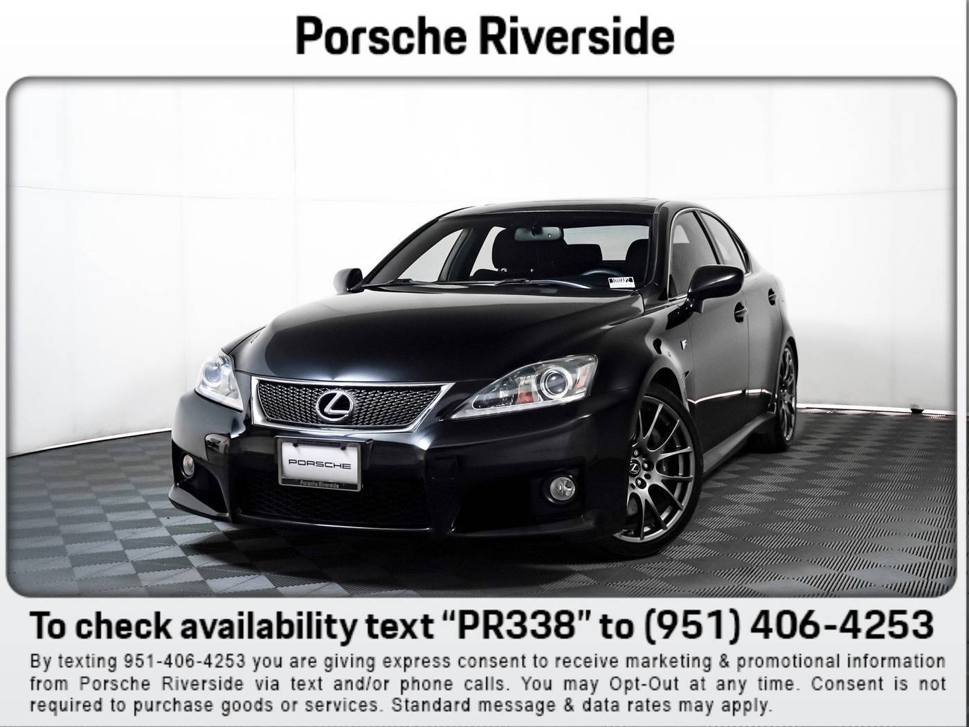 2012 Lexus IS IS F — Sedan — 53,743 mi — Riverside, CA