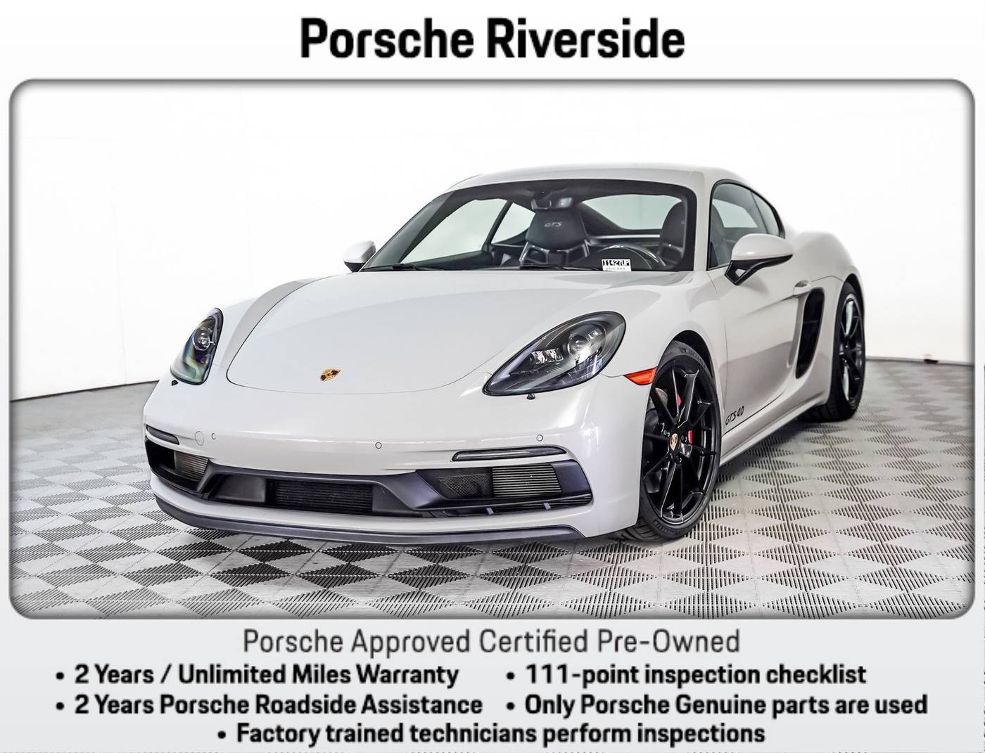 2024 Porsche 718 Cayman GTS 4.0 — Coupe — 6,634 mi — Riverside, CA