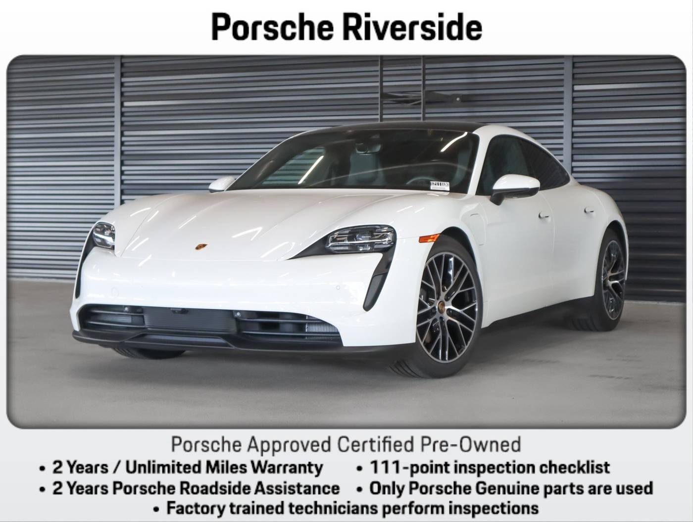 2023 Porsche Taycan Standard — Sedan — 15,167 mi — Riverside, CA