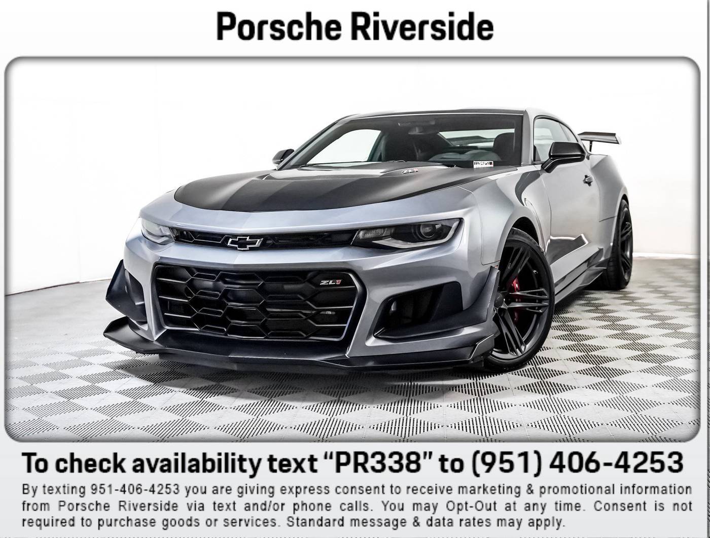 2019 Chevrolet Camaro ZL1 — Coupe — 6,999 mi — Riverside, CA