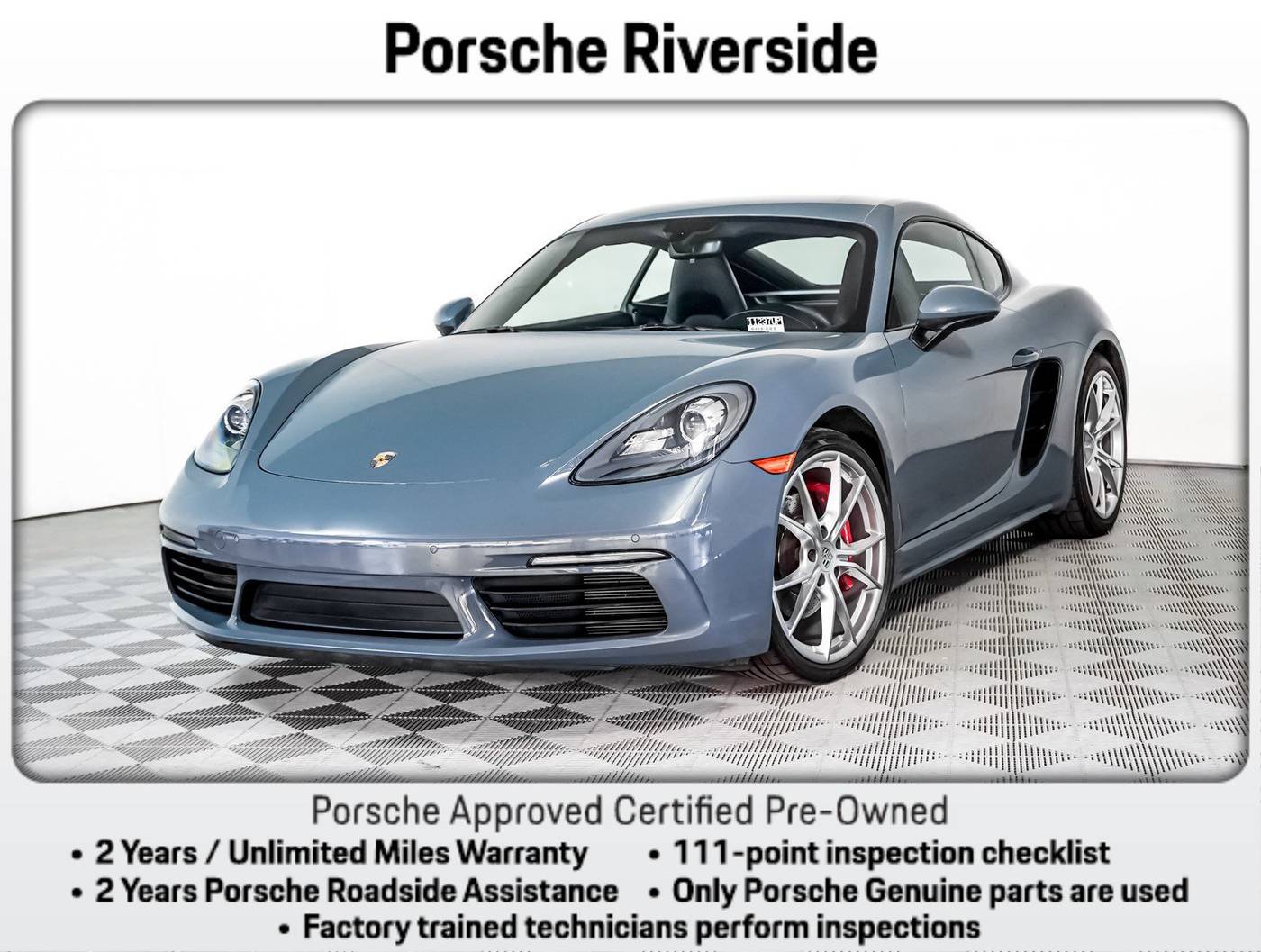 2018 Porsche 718 Cayman S — Coupe — 26,637 mi — Riverside, CA
