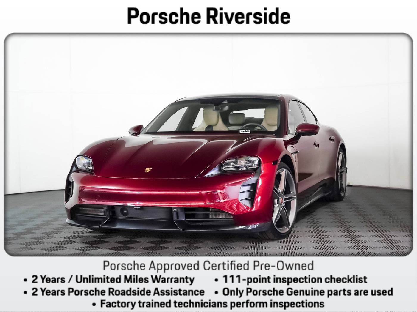 2021 Porsche Taycan Turbo — Sedan — 23,021 mi — Riverside, CA
