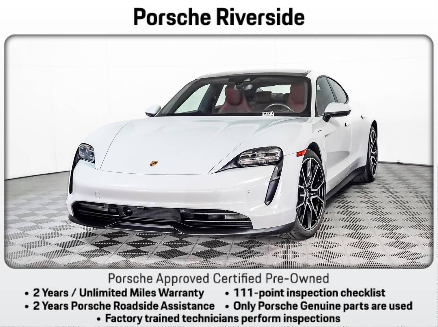 2023 Porsche Taycan Standard — Sedan — 22,106 mi — Riverside, CA