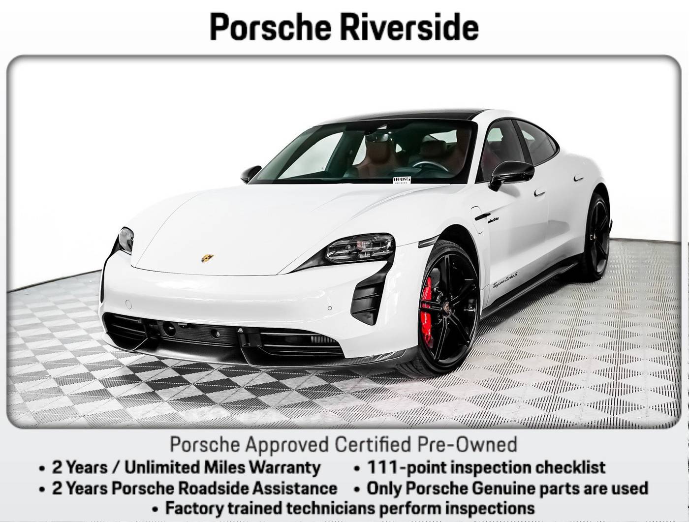 2021 Porsche Taycan Turbo S — Sedan — 40,315 mi — Riverside, CA