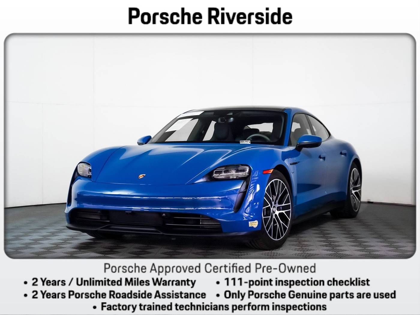 2022 Porsche Taycan Standard — Sedan — 22,236 mi — Riverside, CA