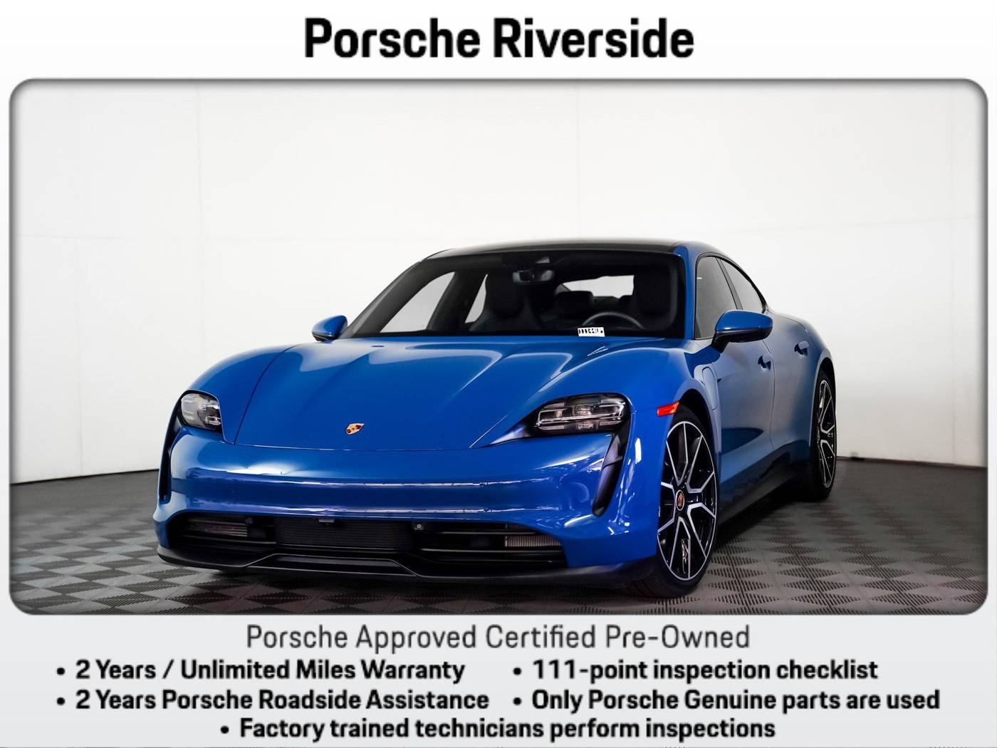 2024 Porsche Taycan Standard — Sedan — 9,332 mi — Riverside, CA