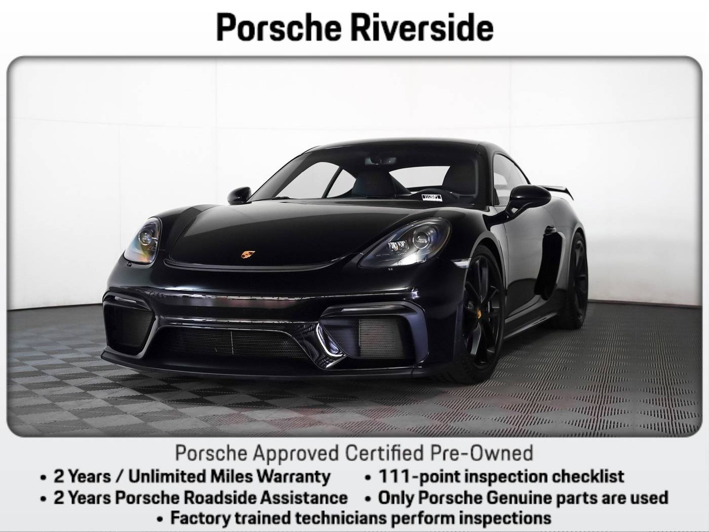 2021 Porsche 718 Cayman GT4 — Coupe — 4,610 mi — Riverside, CA