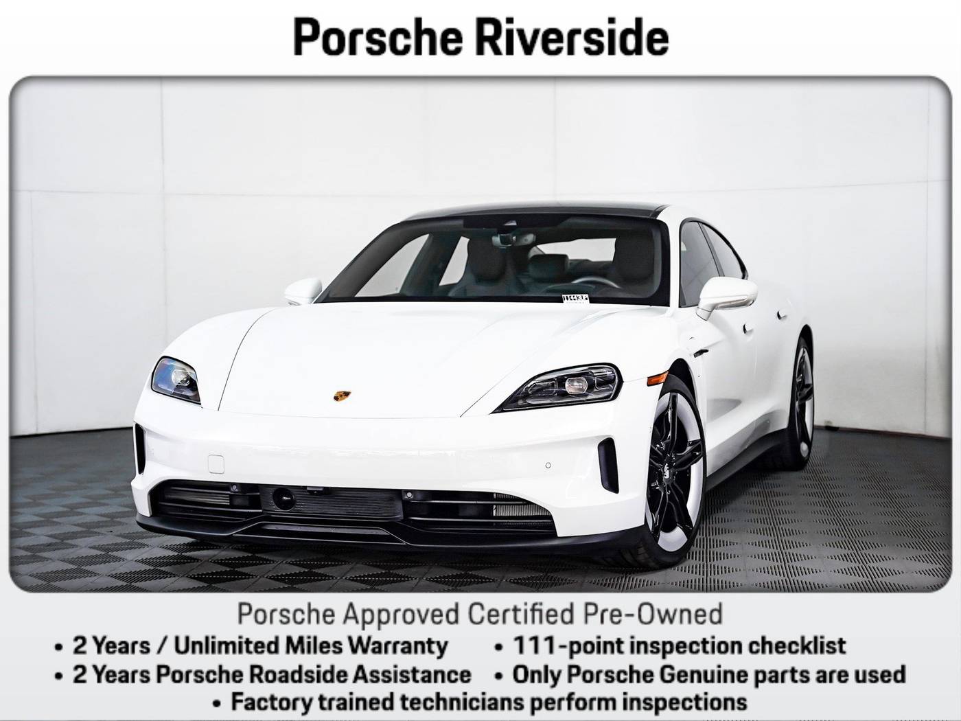 2025 Porsche Taycan Taycan — Sedan — 3,433 mi — Riverside, CA