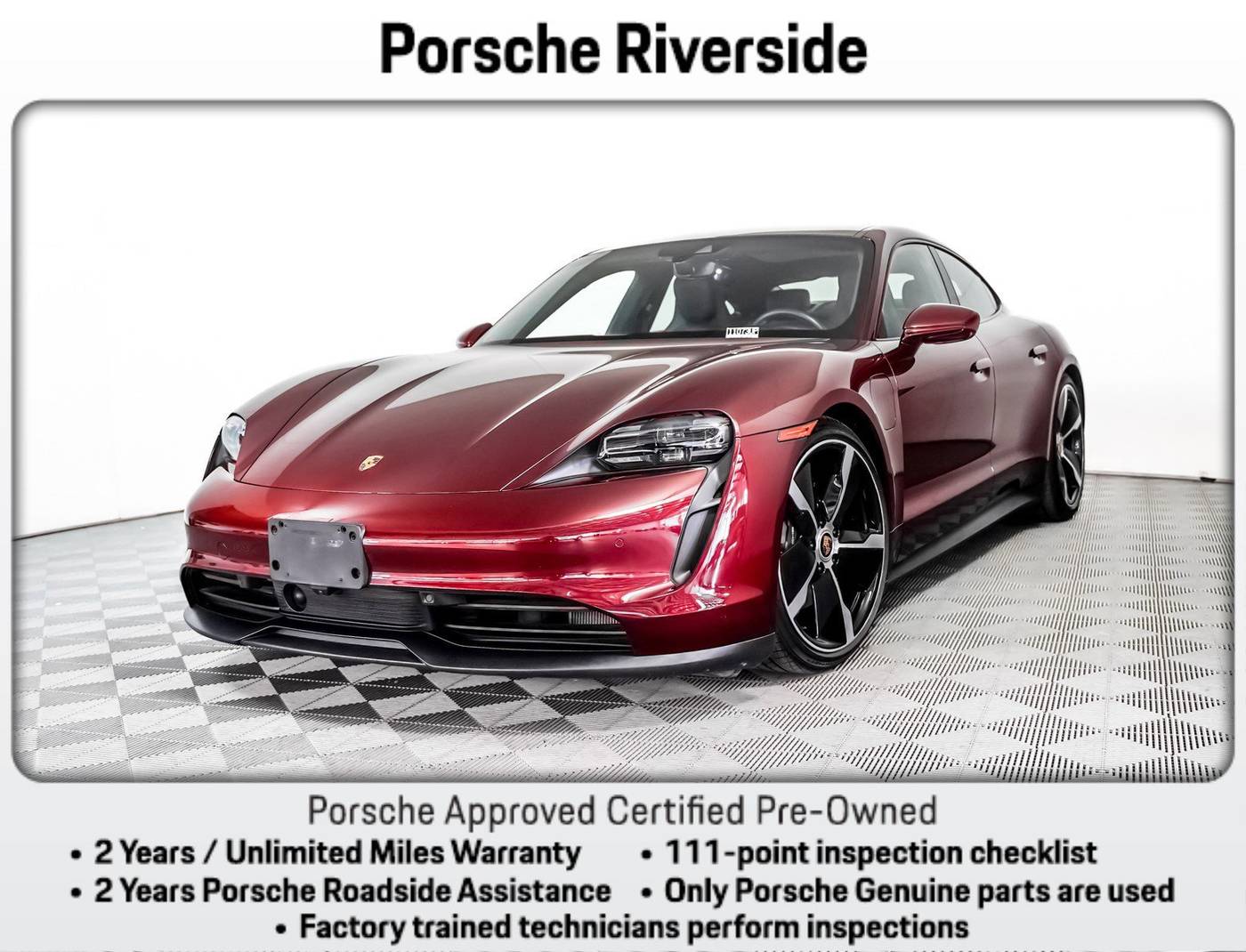 2022 Porsche Taycan Standard — Sedan — 41,795 mi — Riverside, CA