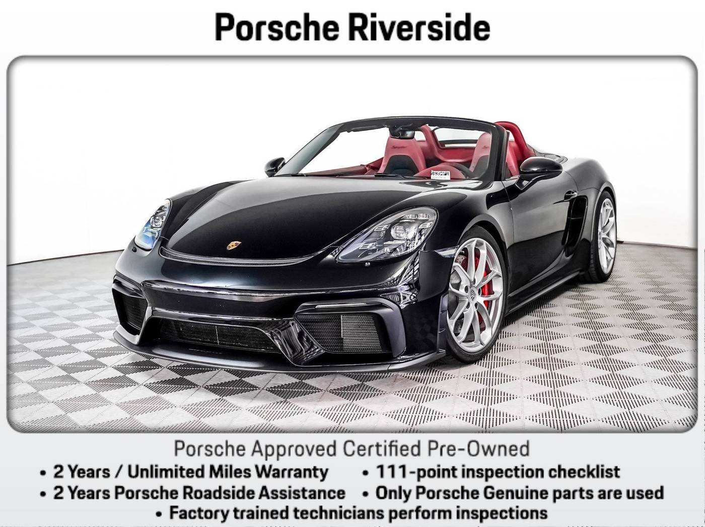 2023 Porsche 718 Boxster Spyder — Convertible — 12,088 mi — Riverside, CA