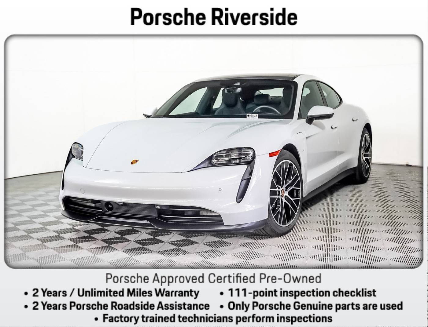 2023 Porsche Taycan Standard — Sedan — 13,196 mi — Riverside, CA