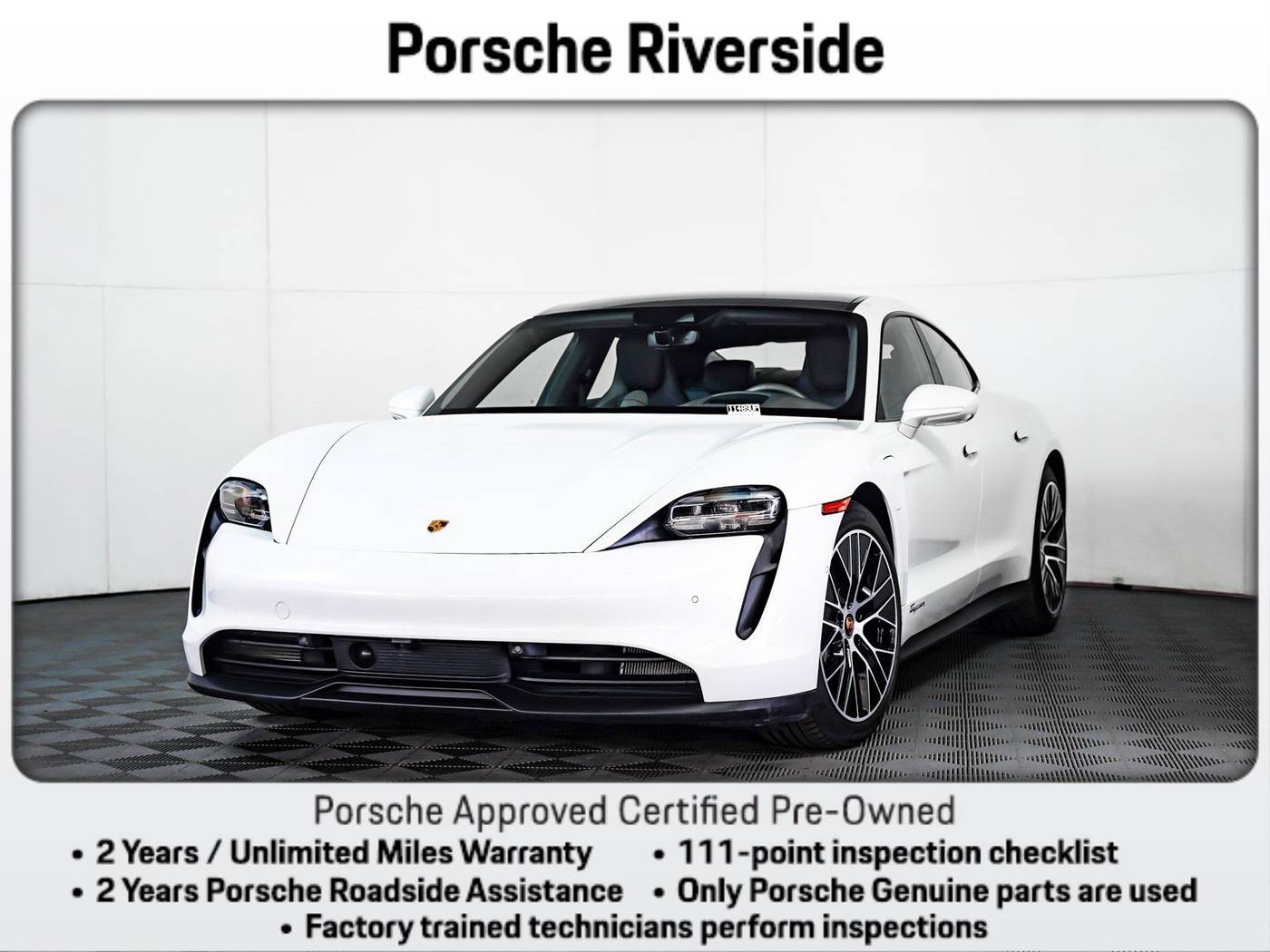 2022 Porsche Taycan Standard — Sedan — 15,895 mi — Riverside, CA
