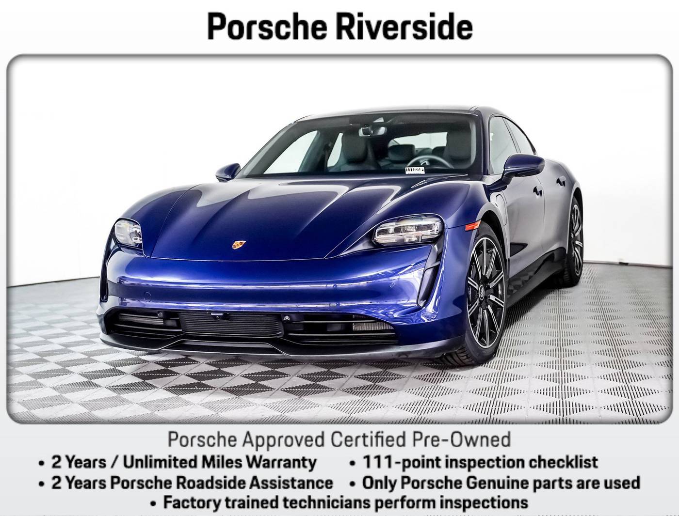 2022 Porsche Taycan Standard — Sedan — 30,493 mi — Riverside, CA