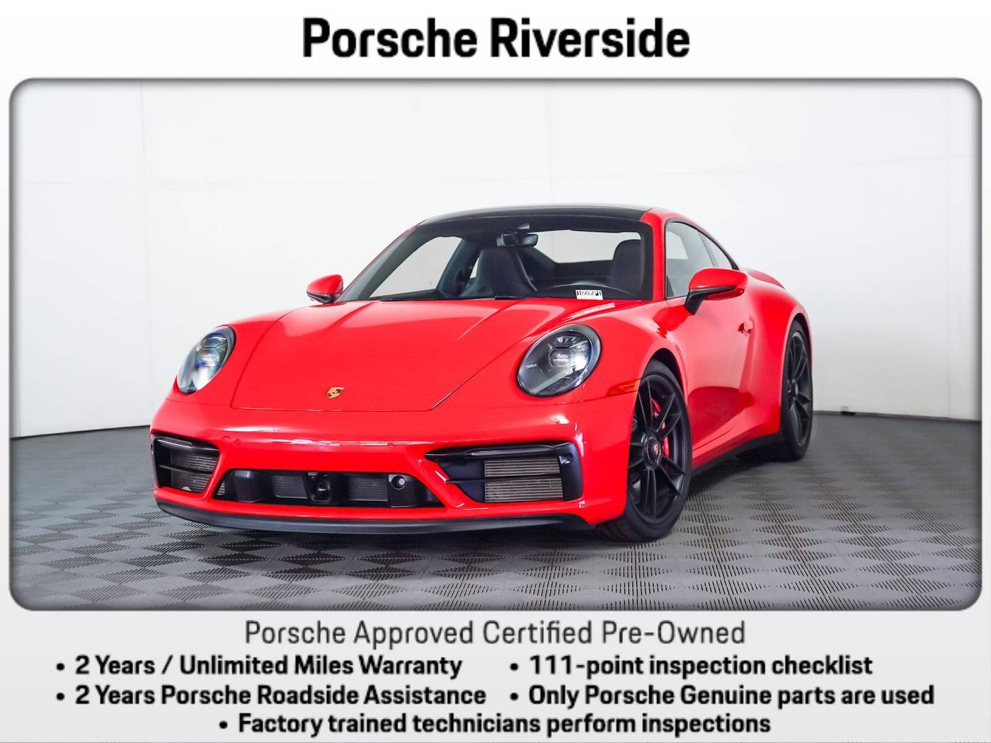 2023 Porsche 911 Carrera 4 GTS — Coupe — 8,288 mi — Riverside, CA