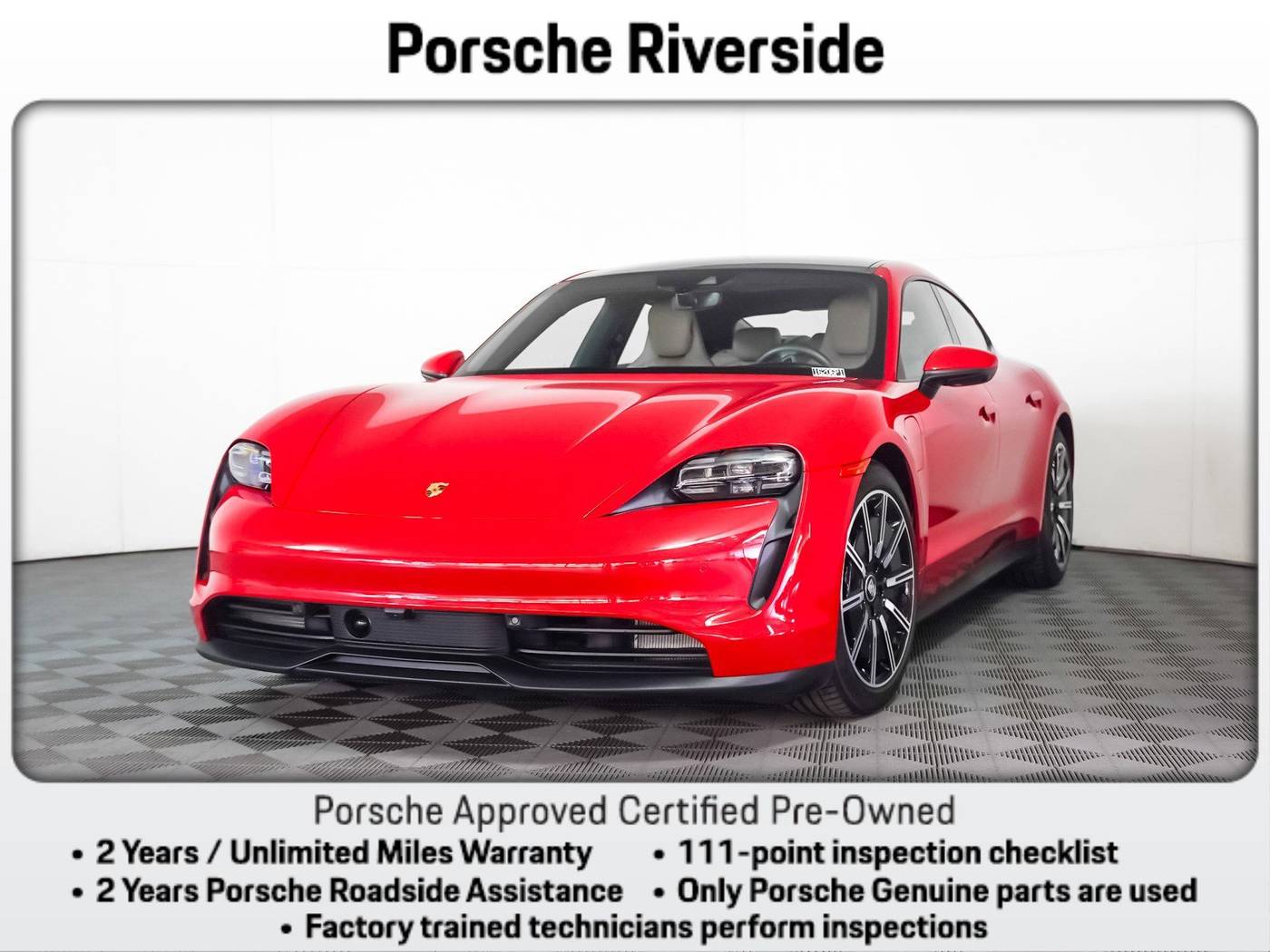 2023 Porsche Taycan Standard — Sedan — 7,025 mi — Riverside, CA