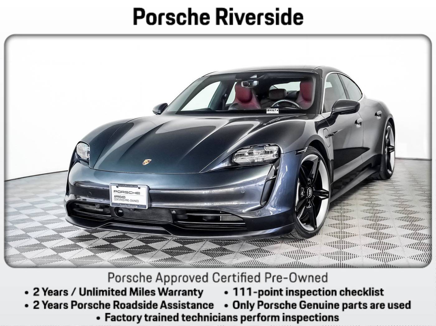 2021 Porsche Taycan 4S — Sedan — 45,628 mi — Riverside, CA