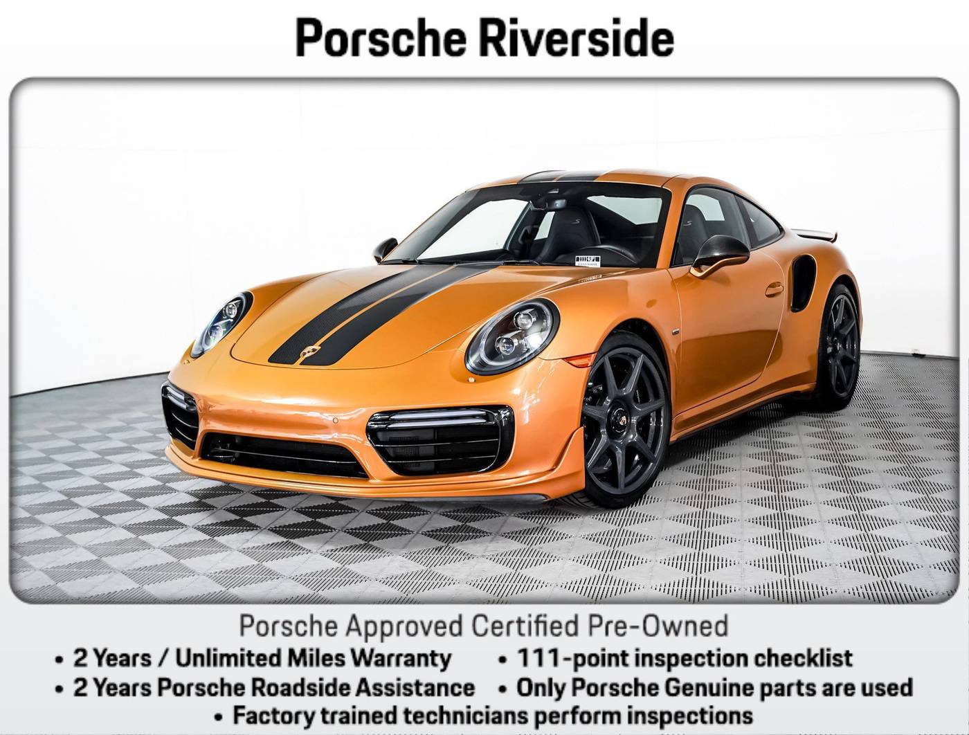 2018 Porsche 911 Turbo — Coupe — 4,522 mi — Riverside, CA