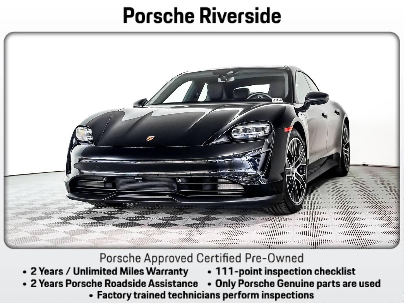 2024 Porsche Taycan Standard — Sedan — 13,074 mi — Riverside, CA