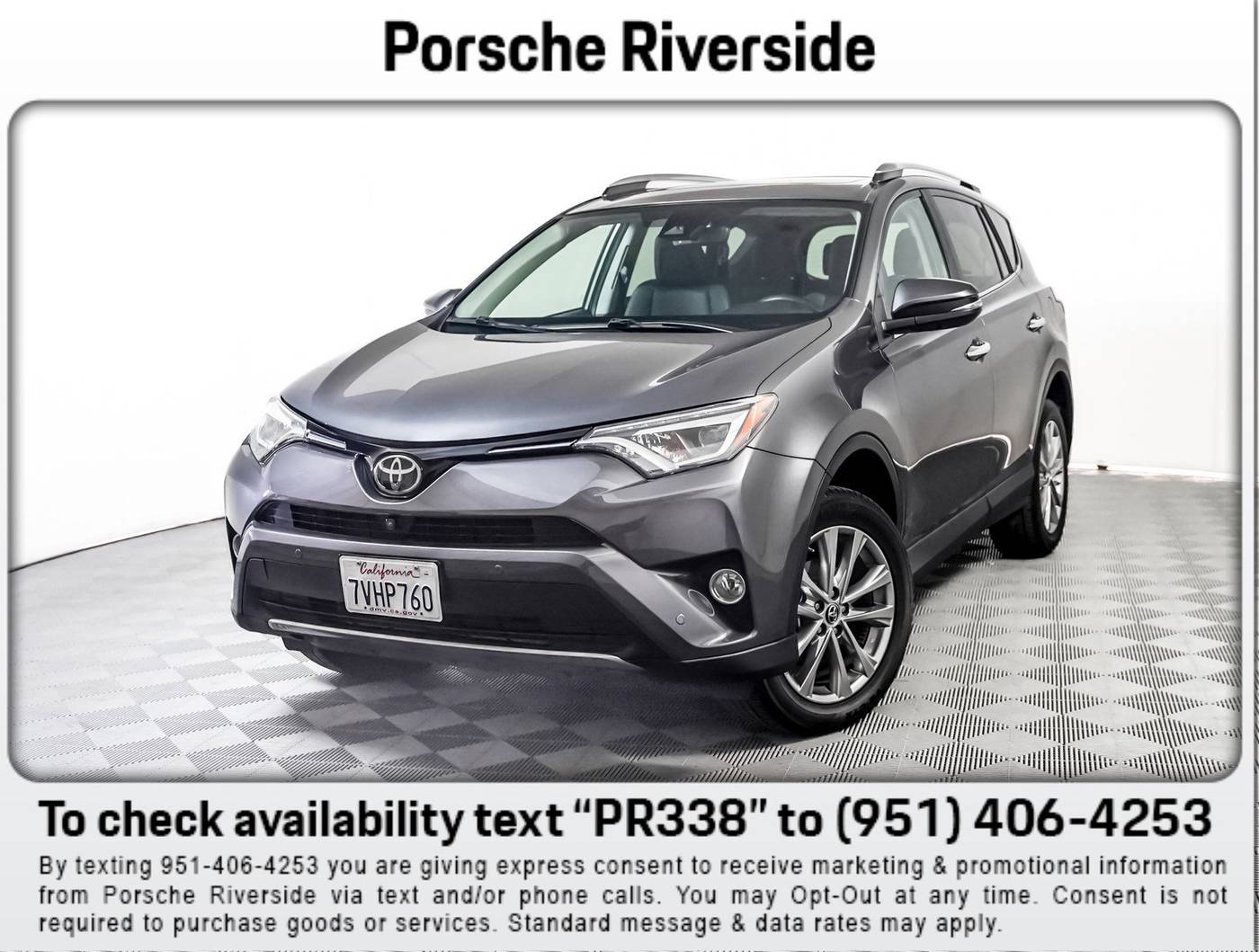 2017 Toyota RAV4 Limited — SUV — 66,288 mi — Riverside, CA
