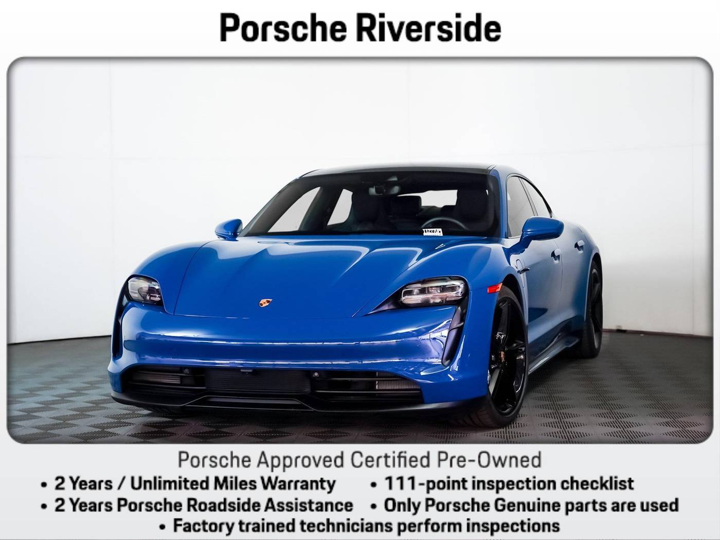 2023 Porsche Taycan Standard — Sedan — 16,567 mi — Riverside, CA