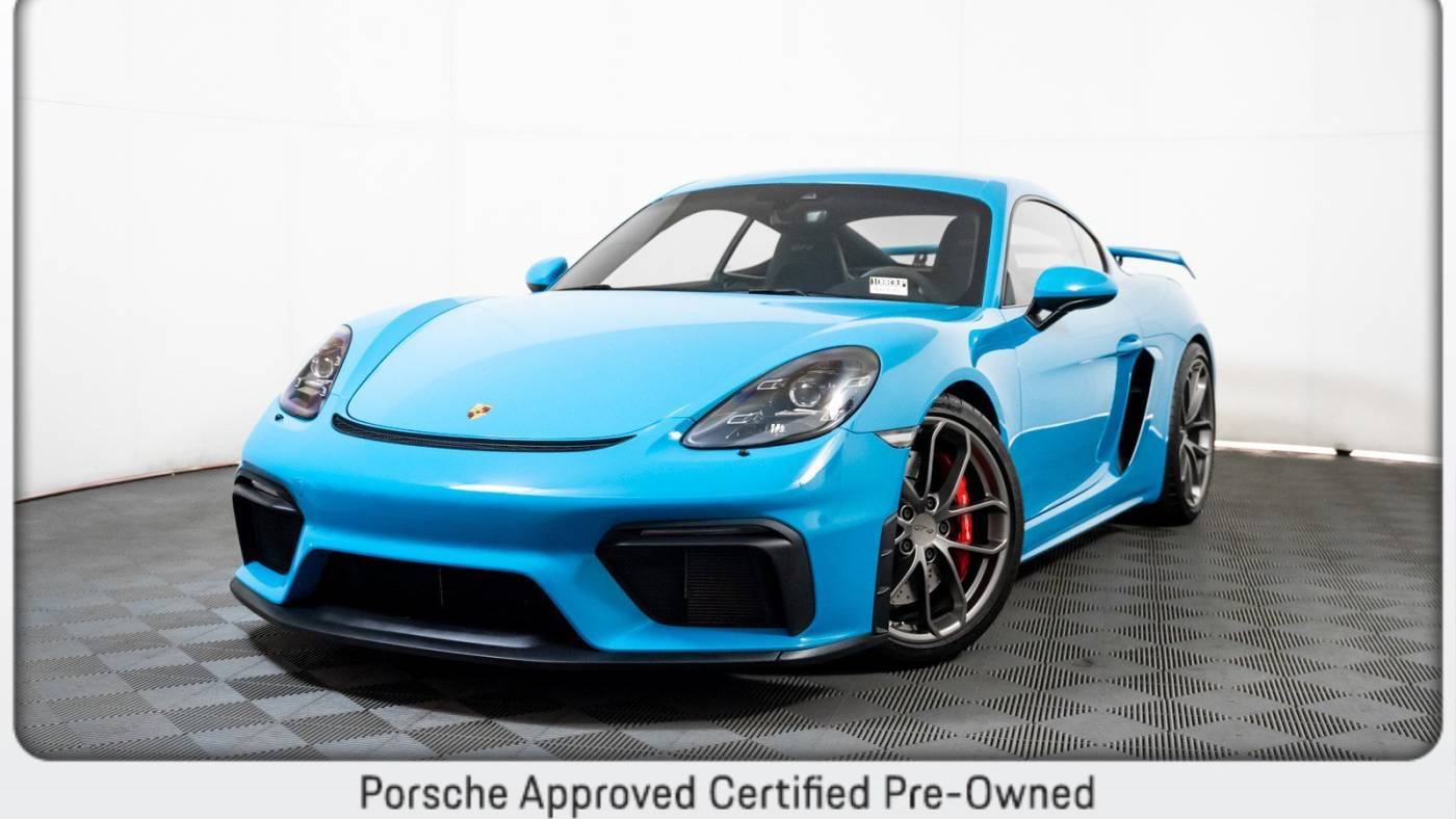 2021 Porsche 718 Cayman GT4 — Coupe — 5,406 mi — Riverside, CA