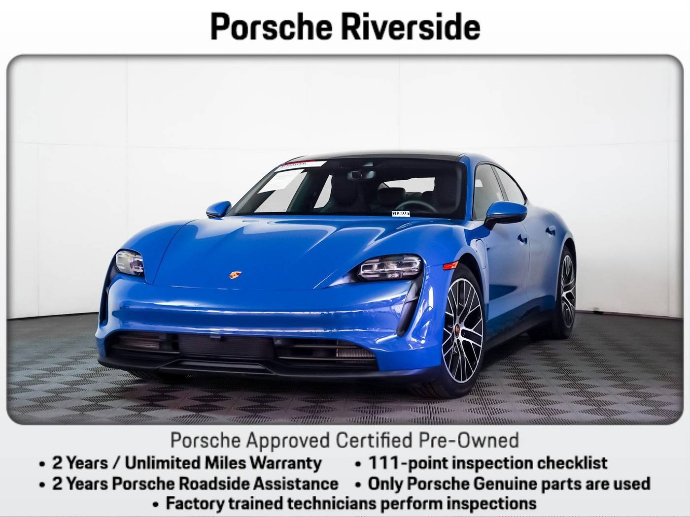 2022 Porsche Taycan Standard — Sedan — 38,011 mi — Riverside, CA