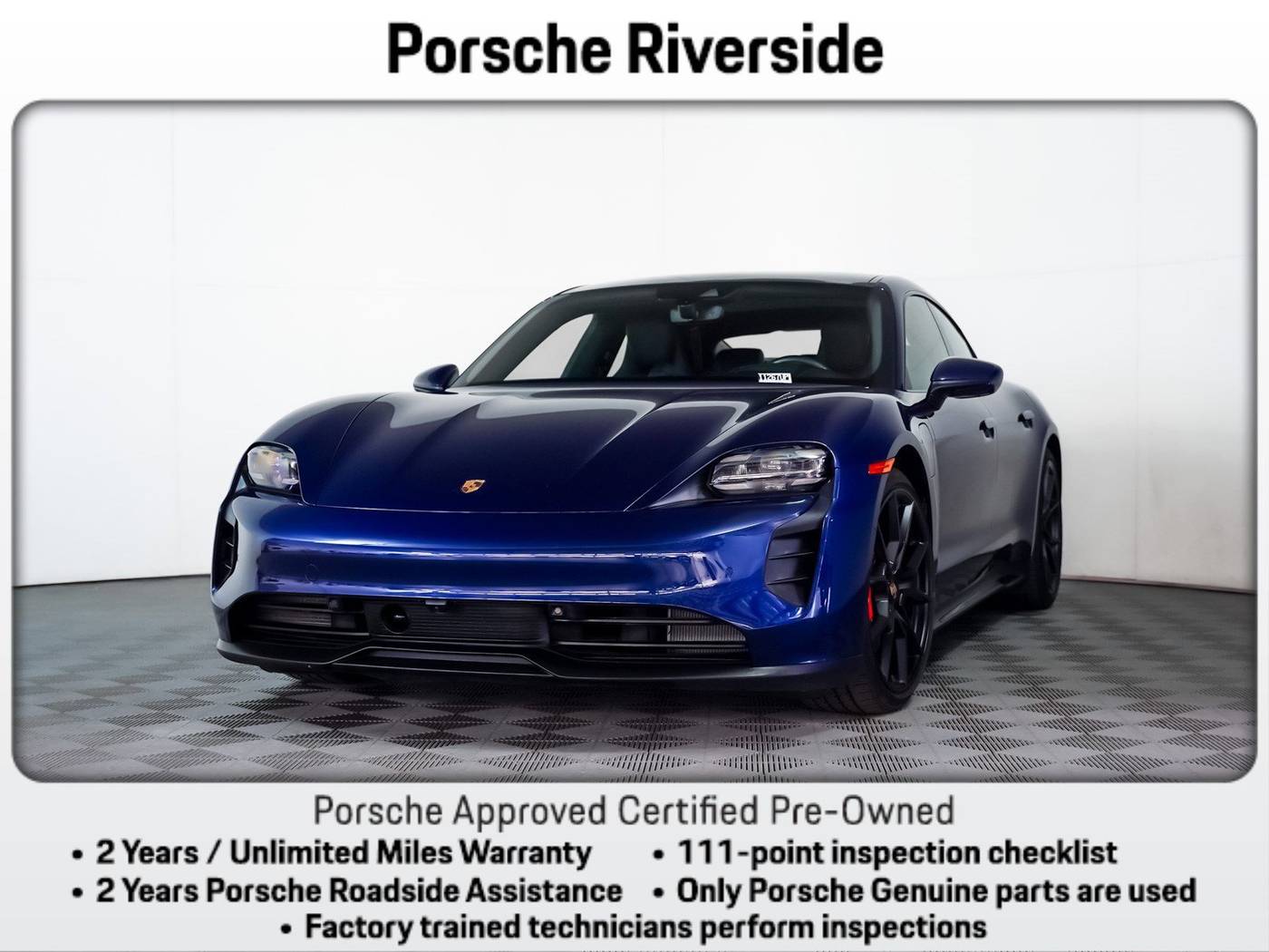 2024 Porsche Taycan GTS — Sedan — 12,675 mi — Riverside, CA