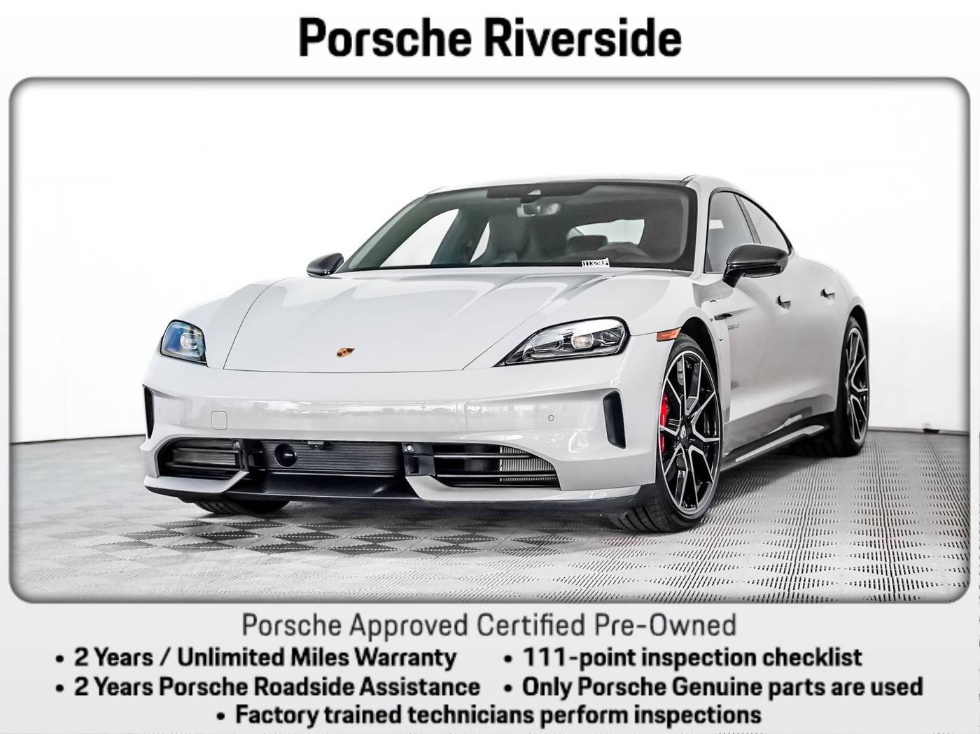 2025 Porsche Taycan 4S — Sedan — 1,563 mi — Riverside, CA