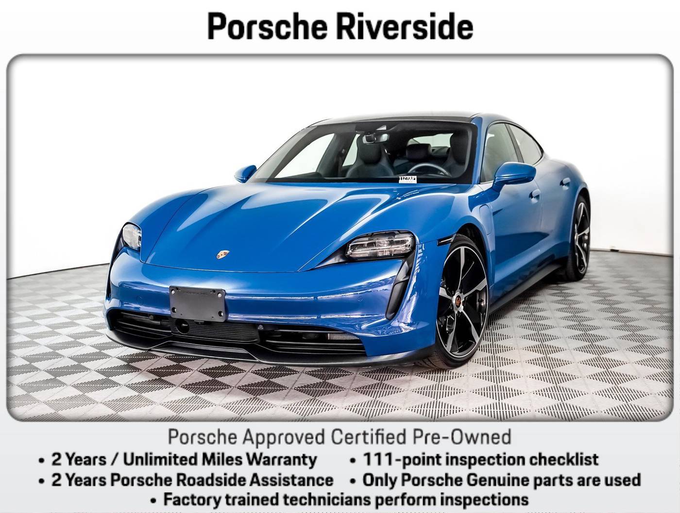 2023 Porsche Taycan Standard — Sedan — 7,613 mi — Riverside, CA