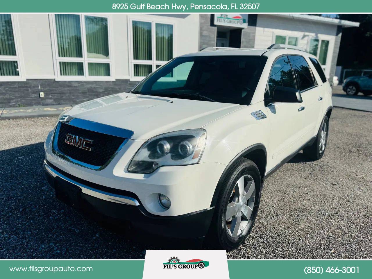 2012 GMC Acadia SLT — SUV — 144,118 mi — Pensacola, FL